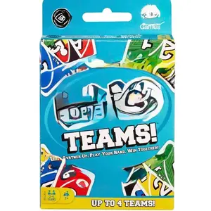 New Teams Card Game (2 people) Edition Card Game for 2-10 Players Up to 4 Teams Partner Up Play Yours Hands Help Each Other To Win Together!