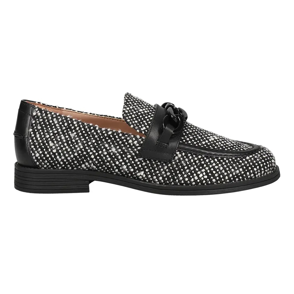 Cole Haan Womens Stassi Chain Slip On Loafers Flats Casual - Black