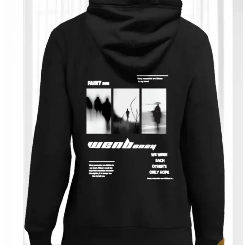 🖤   Edgy Aesthetic Fairycore Hoodie – Moody Vibes Streetwear Pullover, Minimalist Monochrome Art Hoodie, Perfect for Indie & Alt Fashion Fans, Trendy Poetic Graphic Sweatshirt, Cozy Black Streetwear Hoodie ✨ 😈