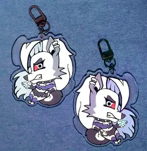 Loona Keychain, Unique Keychains for Personal Style, Cute Keychains for Bags and Keys, Durable, Lightweight and Perfect for Personal Style, Collecting and Gifting