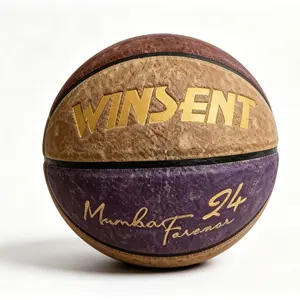 This retro design basketball is pure nostalgia，vintage tribute basketball, Kobe 24 commemorative ball, retro suede basketball, WINSENT basketball, standard size 7 basketball