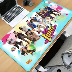 soy luna design, multi-size band mouse pad, specially built for fans, rubber sole to ensure stability during use, suitable for games, office, fans, most suitable for Christmas, birthday gifts for family and friends fans, game mouse pad.