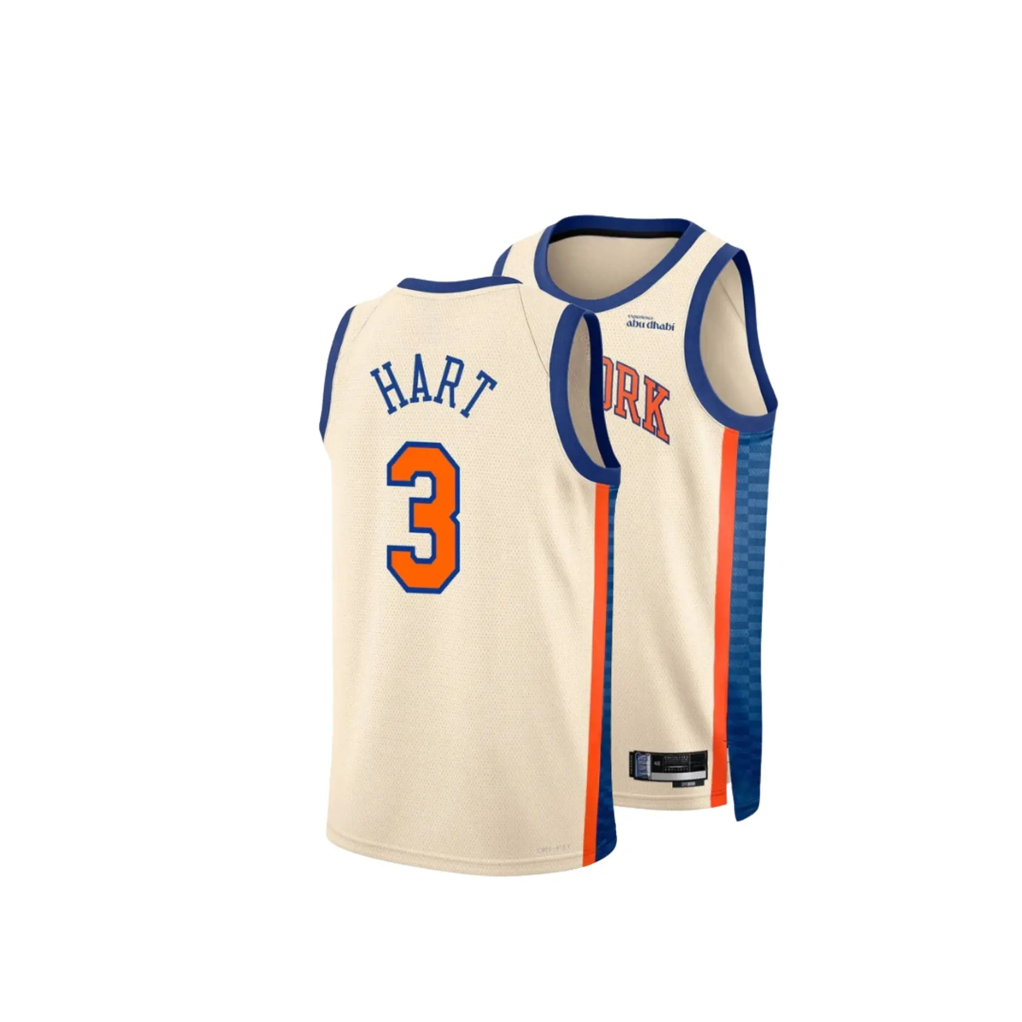 Josh Hart #3 Swingman Basketball Jersey Finals 2026 full logo