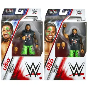 Package Deal (Set of 2) - (The Usos - Jimmy & Jey) - WWE Elite Greatest Hits 7 Mattel WWE Toy Wrestling Action Figures