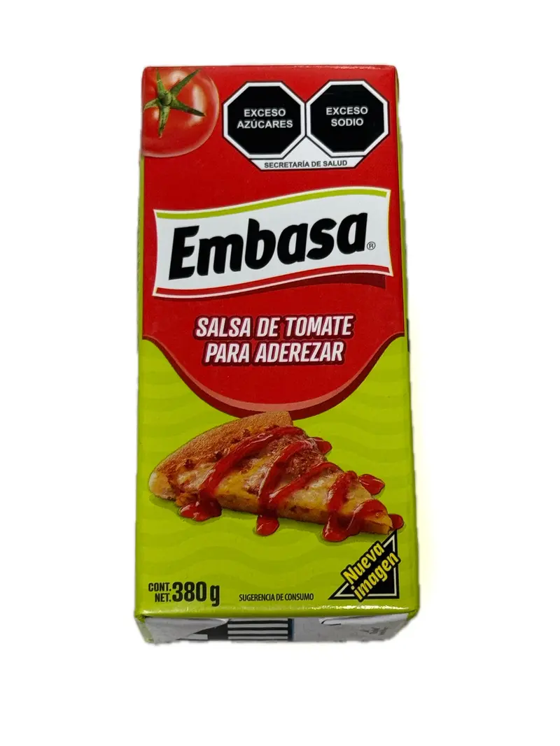 Embasa Salsa de Tomate 380g | Embasa Tomato Sauce for Topping / Seasoning – 380 g (13.4 oz)