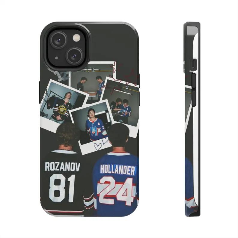 Heated Rivalry Ilya Shane Phone Case | Tough Case for iPhone 17 16, 15, 14, 13, 12 Pro Max Series, Samsung S Series, Polaroid Ilya Shane
