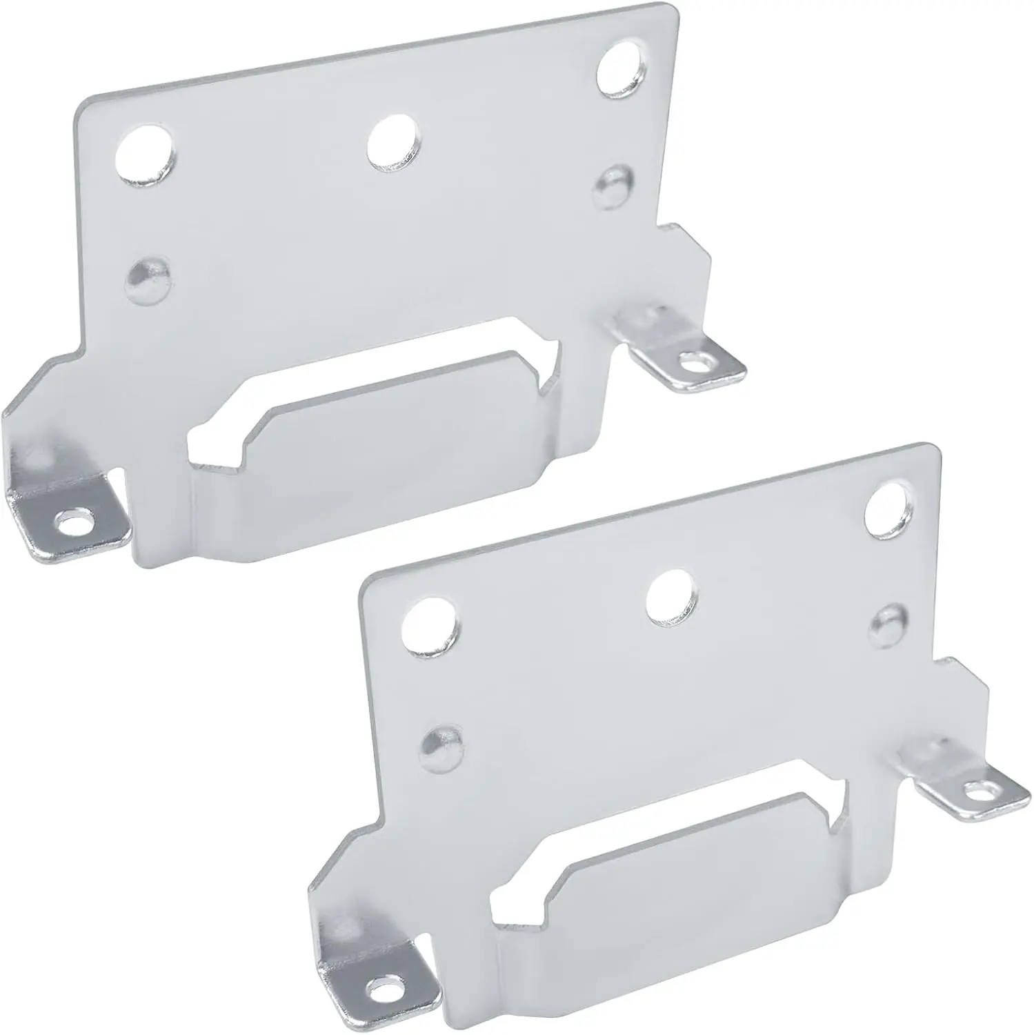 IWIWE 116791 Mounting Plate Compatible with IKEA Bed Frame Part # 116791 Fits Hemnes Malm Brimnes Ingatorp Tarva Kritter (2 Pack)