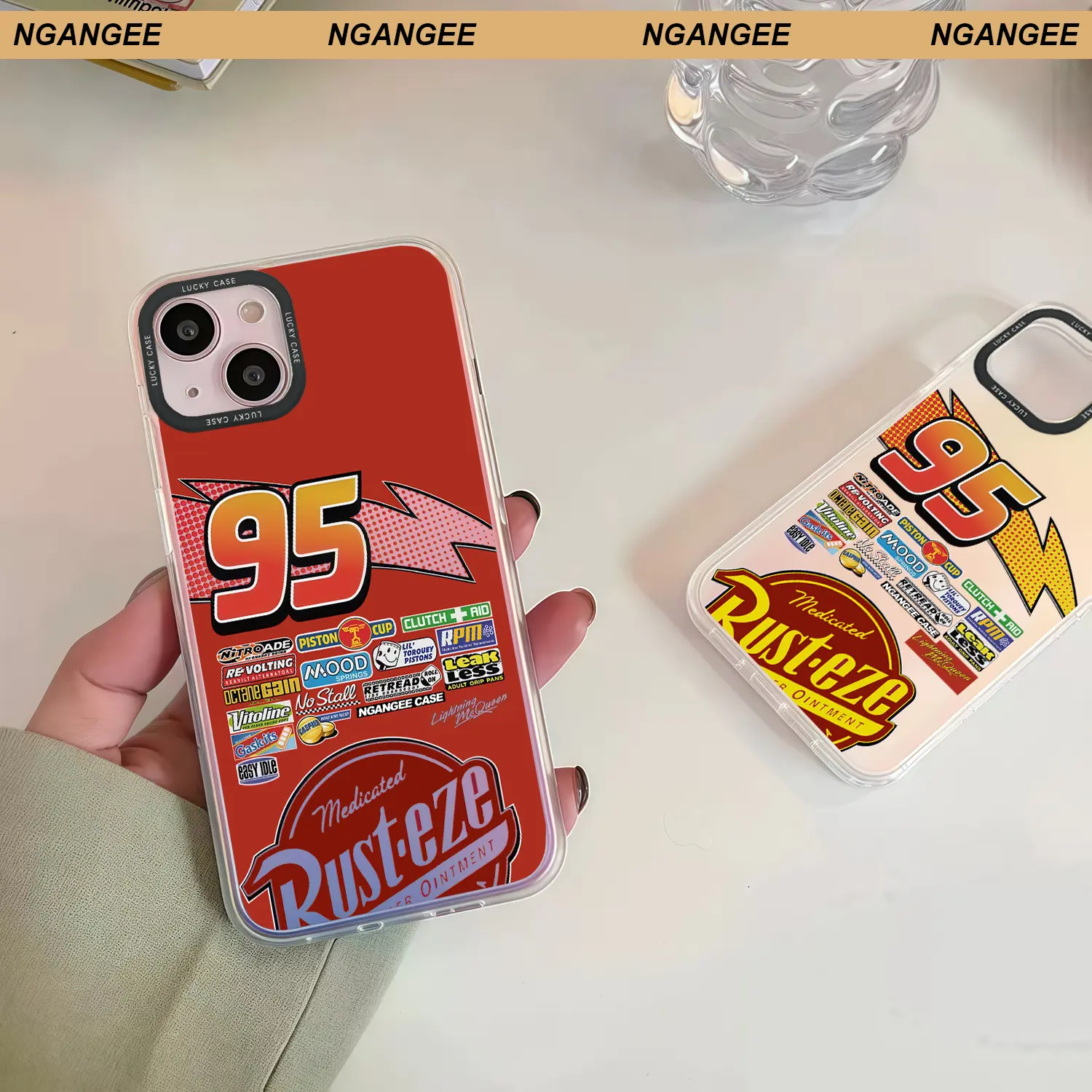 LIGHTNING LM SPECIAL EDITION CARS PHONE change color CASE for iPhone 14 15 16 ,Gifts, iPhone Case Halloween Gifts Cover Protection Protective