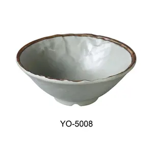 Matte Yoto Melamine Ramen Bowls (8x3 in, 32 oz) - Pack of 24 Tableware