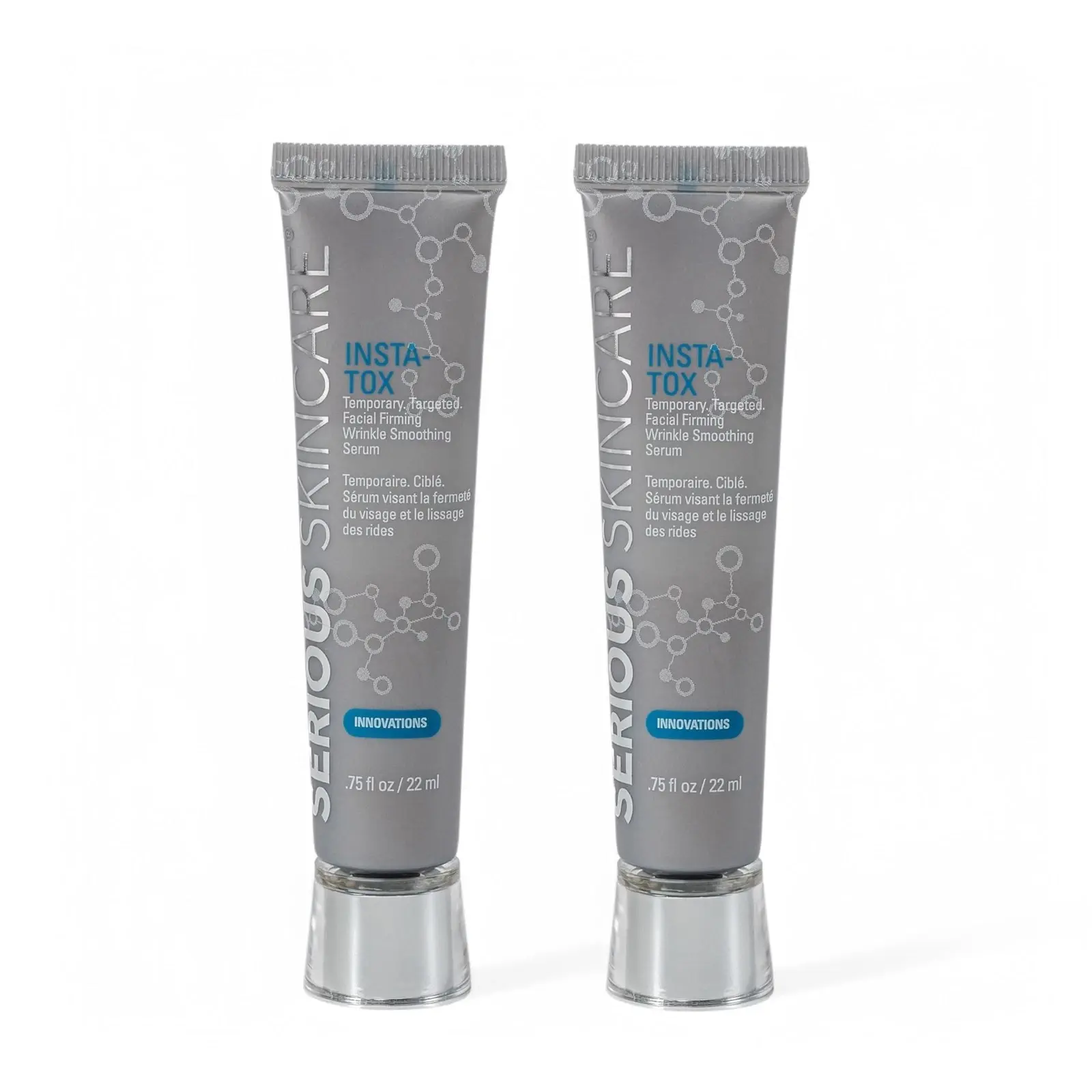 Serious Skincare InstaTox Instant Wrinkle Eraser – Temporary Skin Tightener for Fine Lines, Wrinkles & Pores – Smoothing Serum (Pack of 2) Serious Skincare InstaTox Instant Wrinkle Eraser – Temporary Skin Tightener for Fine Lines, Wrinkles & Pores – Smoothing Serum (Pack of 2)
