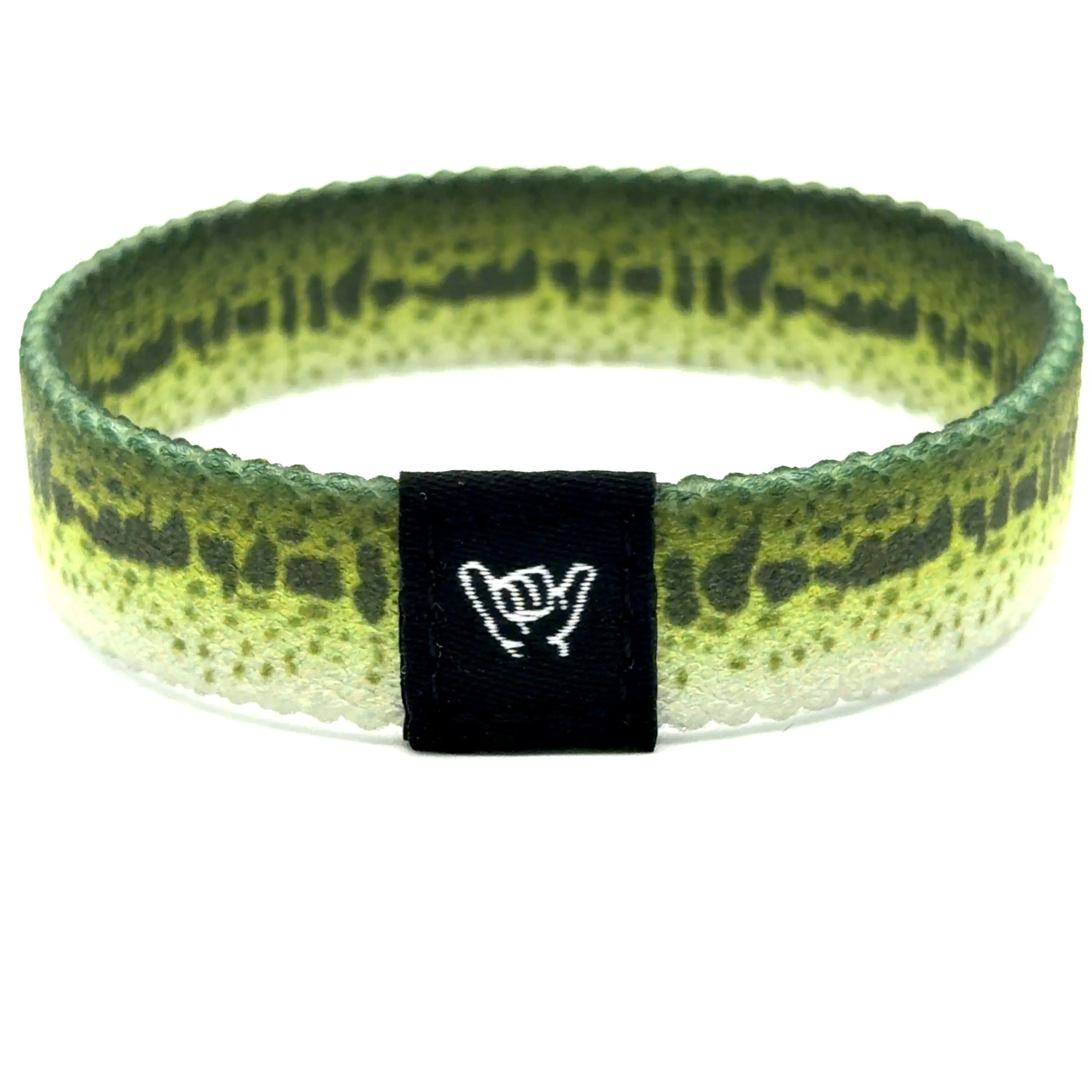 Largemouth Bass Skin Wristband Bracelet Largemouth Bass Skin Wristband Bracelet