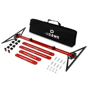 Stair Tread Template Tool,8-72 Inches  Alloy Stair Measuring Tool,Adjustable Length Stair Tread Tool for Measuring & Scribe,Compatible with  Layout Projects for   Working