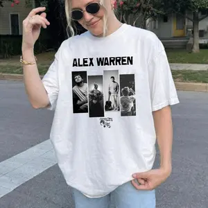 Vintage Alex Warren Retro T-Shirt, Music Tour 2025 Cheaper Than Therapy Global Sweatshirt, Alexx Warren Cloud Tee Casual Comfort Hoodie, Men's Outfits Local Gift for him, for her