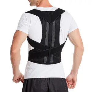 New Outdoor Sports Back Support Strap, Adjustable Back Corrector, Unisex Posture Adjustment, Home Gym Exercise Back Support Belt