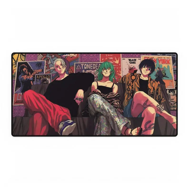 [Sale Up to 65% Off][Free Shipping] Taro Sakamoto Rion Akao Yoichi Nagumo Sakamoto Days Desk Mat Anti-Slip Gaming Mousepad