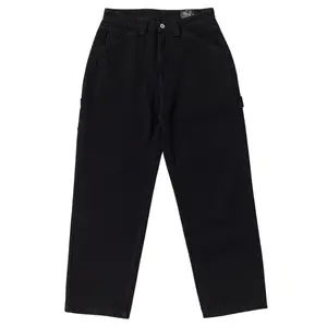 Krooked Skateboards Pants Koffin Carpenter Black Denim