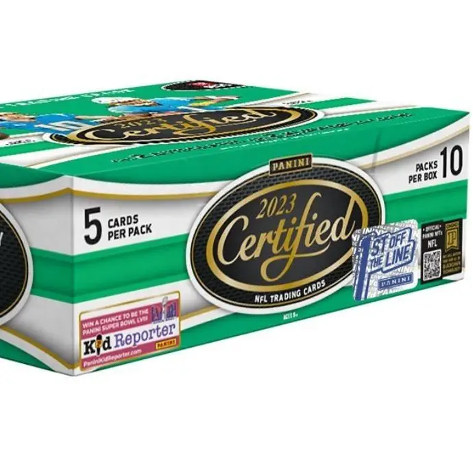 2023 Panini Certified Football FOTL Trading Cards