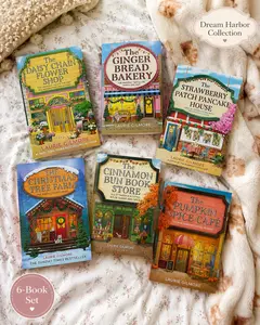 Dream Harbor Collection 6-Book Set by Laurie Gilmore, Cozy Small-Town Romance Book Bundle, BookTok Gift for Readers
