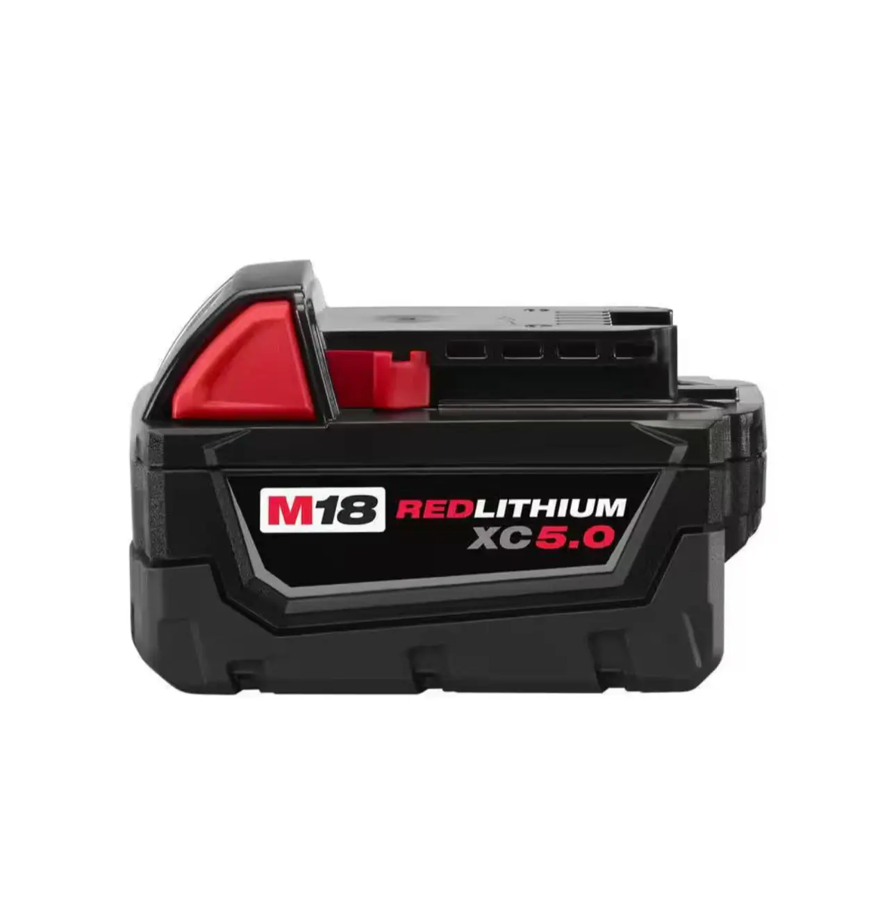 Milwaukee M18 XC 5.0 Lithium Rechargeable Cordless High Performance Power Tool Battery (No Retail Wraparound), Cordless Battery, High Performance Battery