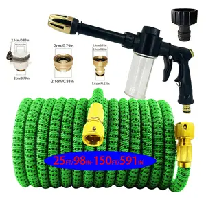 High Pressure Garden Hose, Expandable Magic Hose, Portable Garden Hose, Durable Garden Hose For Garden Watering And Cleaning, US3/4 Joint Sprinkler Head, Sprinkler Device, Garden Hose Nozzle, Garden Hose Connector