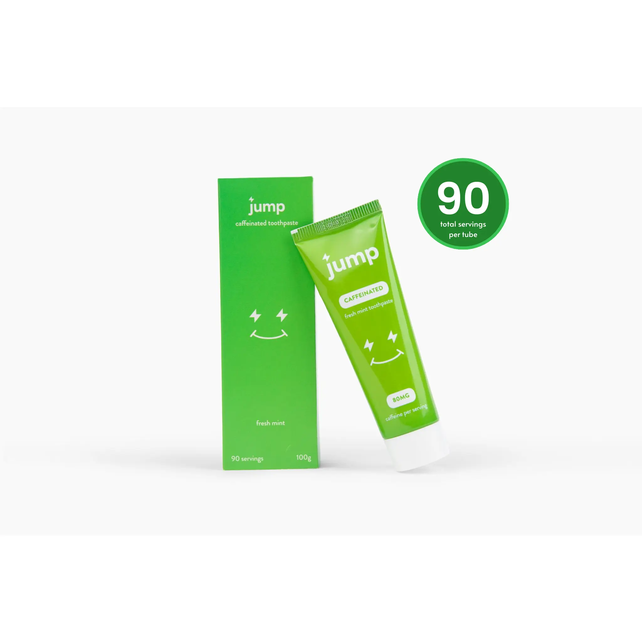 Jump Energy Toothpaste | 80MG Caffeine In Each Serving!