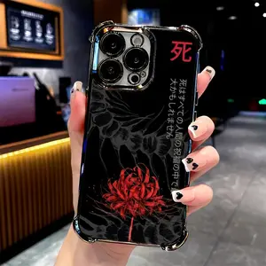 Tokyo Anime Ghoul Phone Case for iPhone  17Air 16, 15, 14, 13, 12, 11 Pro Max, X, XR, XS Max, 8, 7 Plus - Shockproof Transparent Soft Back Cover Protection Protective
