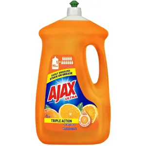 AJAX Liquid Dish Soap, Orange Scent, 90 Fluid Ounce