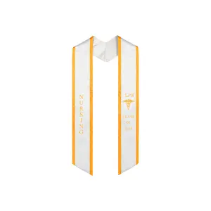 Ovaltag Nursing Graduation LPN Stole Embroidery Sash Nurses Stoles Graduation Gift Class of 2024 LPn Medical logo