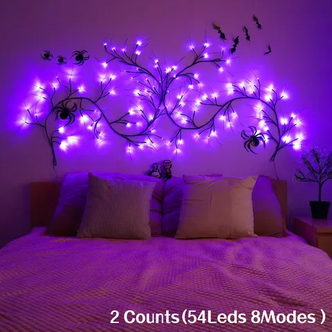 5.9ft 54led Atmosphere Light String, USB Powered, 8 Modes, Led Lights Bedroom, Bedroom Living Room Decor, Wedding Photo Wall Lighting, Gift for Girlfriend Mother, Ambient Atmosphere Lights, Led Decoration