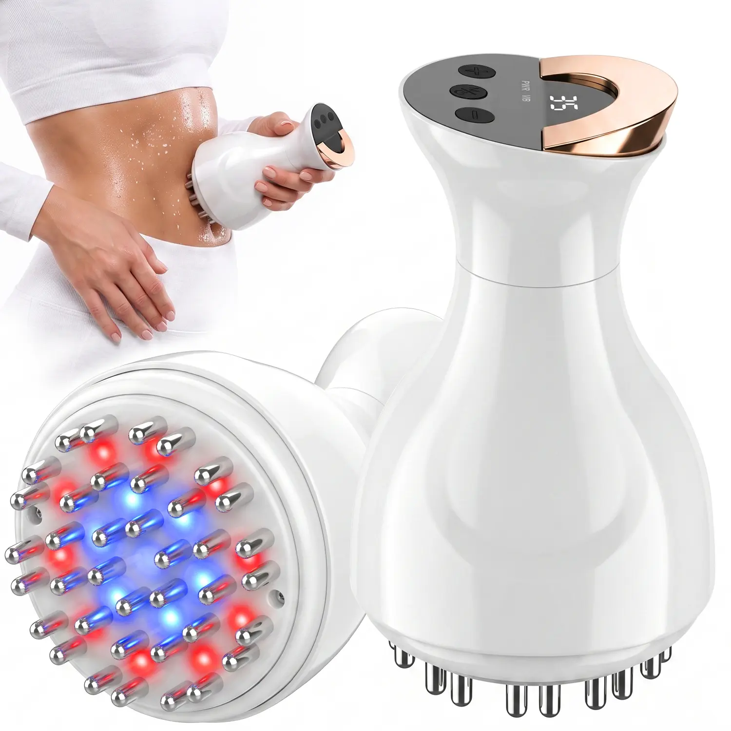 Handheld Body Massage for Portable Muscle Relaxation Therapy Deep Tissue Tool 35 Vibration Intensity Levels Featuring 38 Massage Heads The perfect Holiday Gift
