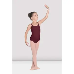 BLOCH - CL5607 - Girls Parem Camisole Leotard Burgundy