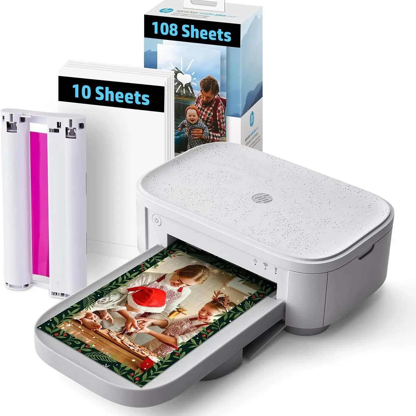 Printer + Photo Paper & Cartridges