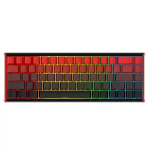 AJAZZ ALUX68 magnetic switch wired mechanical keyboard Fortune Dangdang keycap aluminum TUOTUO gaming gaming RT0.01