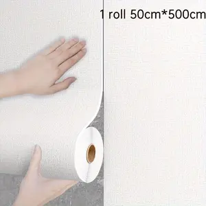 Self-Adhesive Soundproofing Film, 500cm X 50cm, for Walls and Ceilings, Easy Installation, Thickened Insulation, Peel-And-Stick Wallpaper