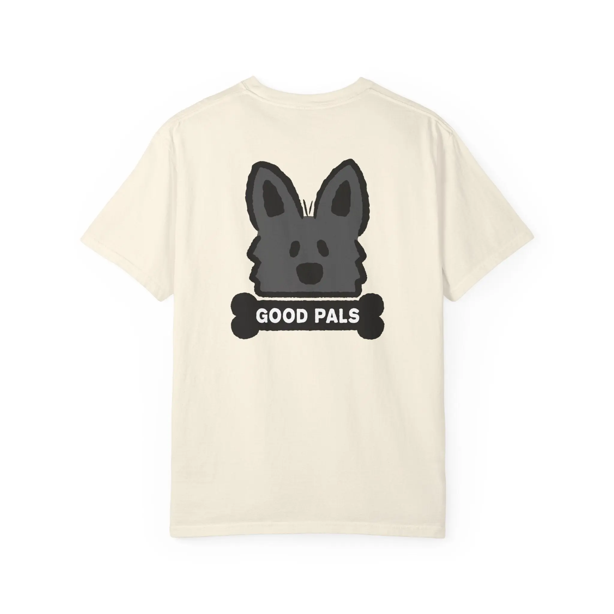 Unisex Black Shepherd Face T-Shirt
