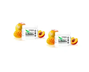 ( 2 Pack ) ASCEND LABS - D-BLOAT - Daily Debloat Powder - Dietary Supplement - 30 Servings, Flavor : Peach Mango, Strawberry Kiwi, Pina Colada