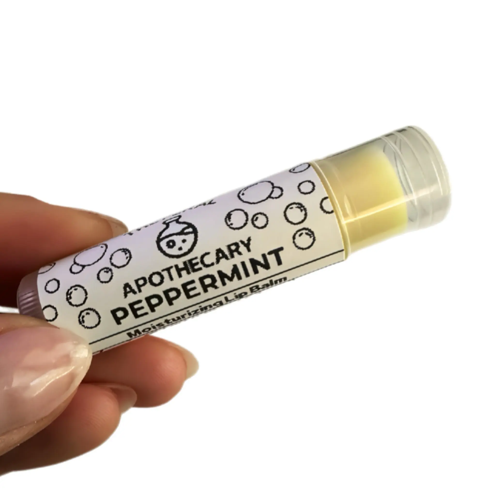 Peppermint Lip Balm by The Feral Apothecary - All Natural Nourishing Lip Moisturizer, 100% Grass Fed Beef Suet Tallow, Multi-Pack Hydrating glossy Moisture
