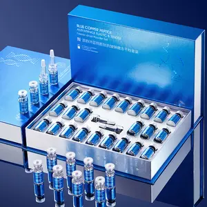 No-Makeup Anxiety? Copper Peptide Set: Ampoule Facial Serum, Plump, Wrinkle-Reduce & Glow! No-Makeup Anxiety? Copper Peptide Set: Ampoule Facial Serum, Plump, Wrinkle-Reduce & Glow!