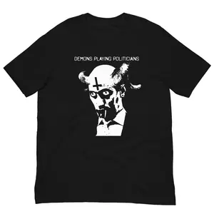 DEMONS PLAYING POLITICIANS ANTI-MAGA ANTI-TRUMP Unisex T-Shirt