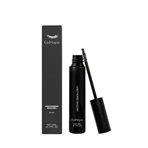 2PCS Eelhope Slim Black Mascara Long-Lasting Long-Lasting Makeup Natural Beautiful Curl Does Not Easily Stain Mascara