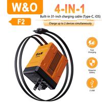 F2 Mech GaN Charger - Orange