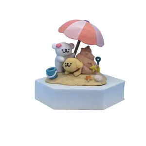 Blind box figurine, Line Dog Travel Diary, third-generation doll, decorative gift, desktop ornament, trendy toy collectible