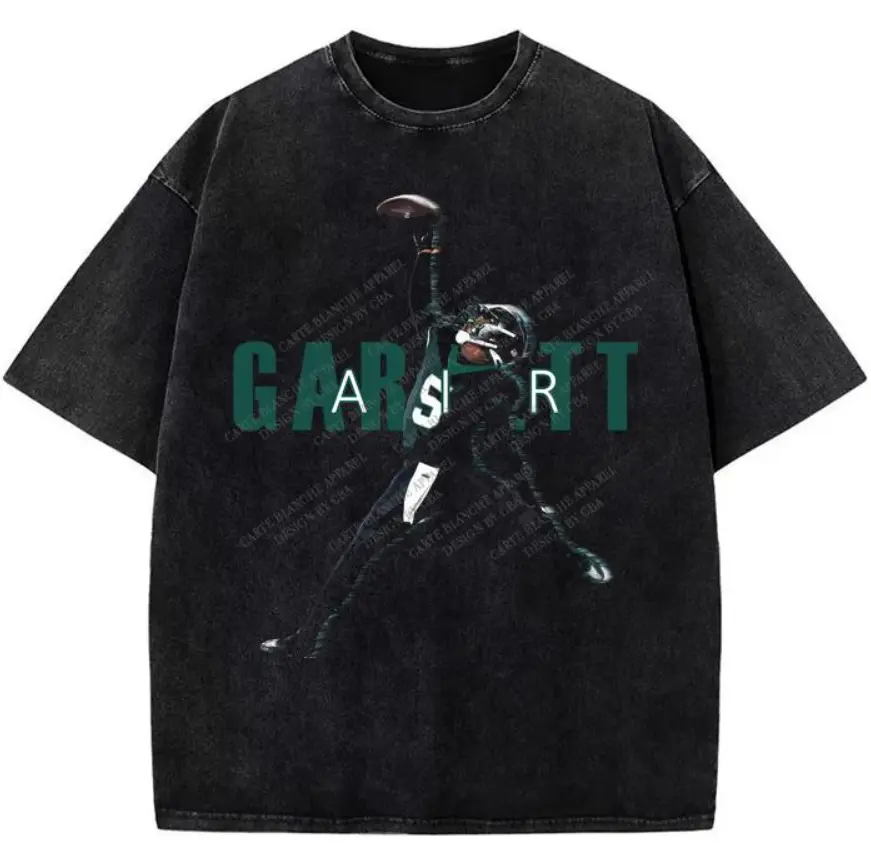 Garrett Wilson Air TD Touchdown Catch T-Shirt, Custom Graphic Football Tee, Unisex Sports Apparel
