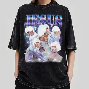 Viktor "Jesus" Arcane Shirt Png Vintage Streetwear League of Legends Png Anime Apparel fanmerch lol Merchandise League of Legends Fan gift