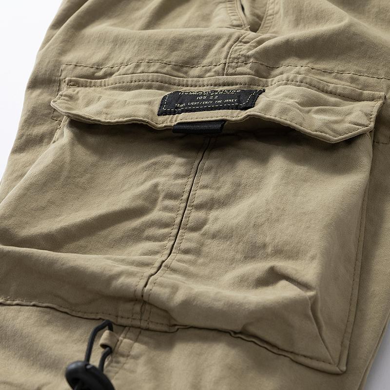 Heavy Duty Washed Cotton Pants for Outdoor Work, Hiking, Camping, Gym & Everyday Casual