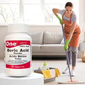 100% Pure Boric Powder Granulated, Multi-Purpose Cleaner 4 fl oz