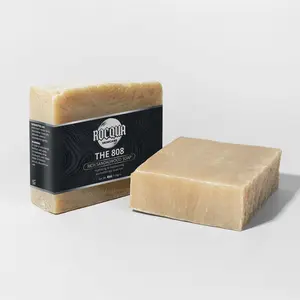 Sandalwood 808 Bath Soap Bar, Natural Beauty & Personal Care Body Cleanser for Daily Shower Use