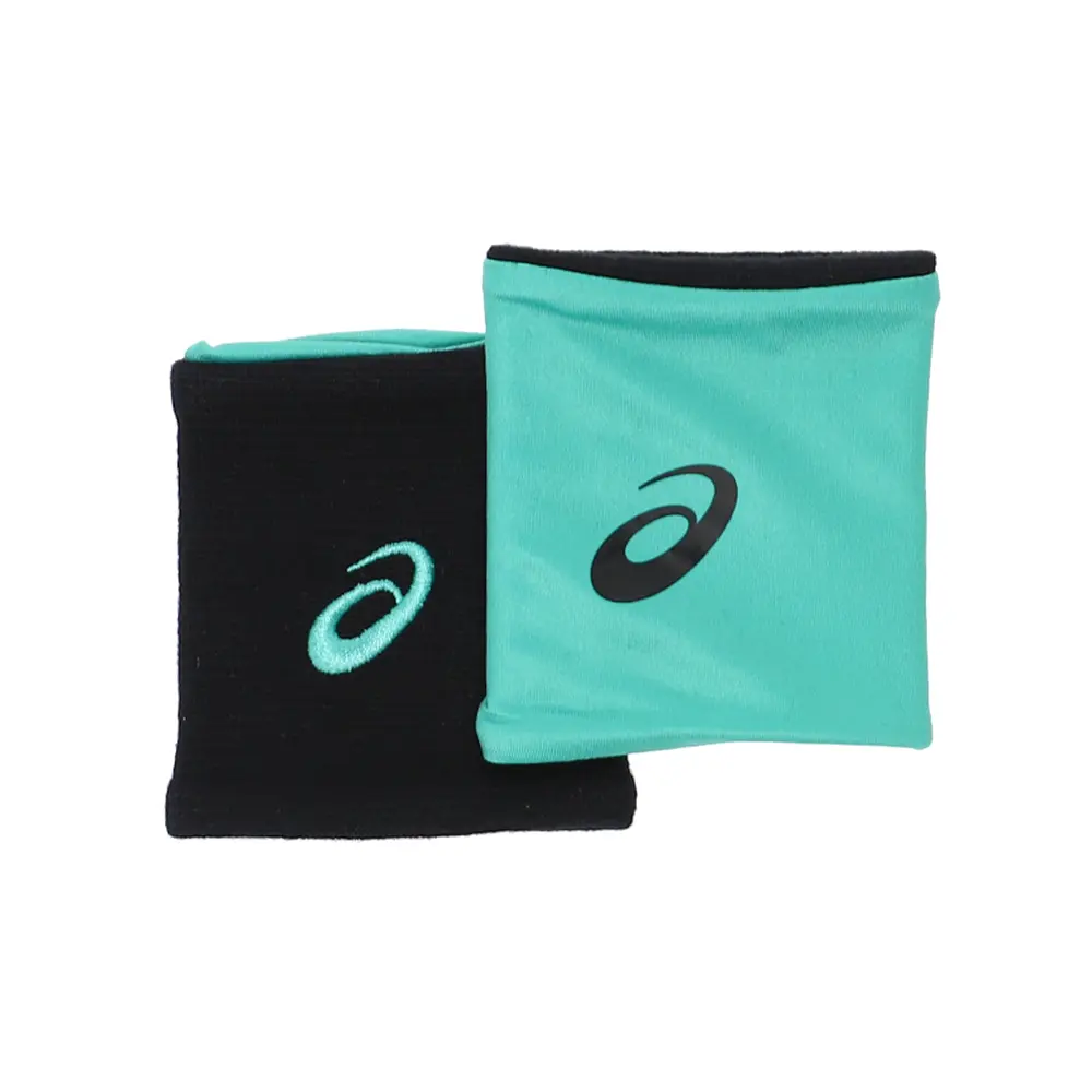 ASICS Womens Court 2-N-1 Wristband - Green ASICS Womens Court 2-N-1 Wristband - Green