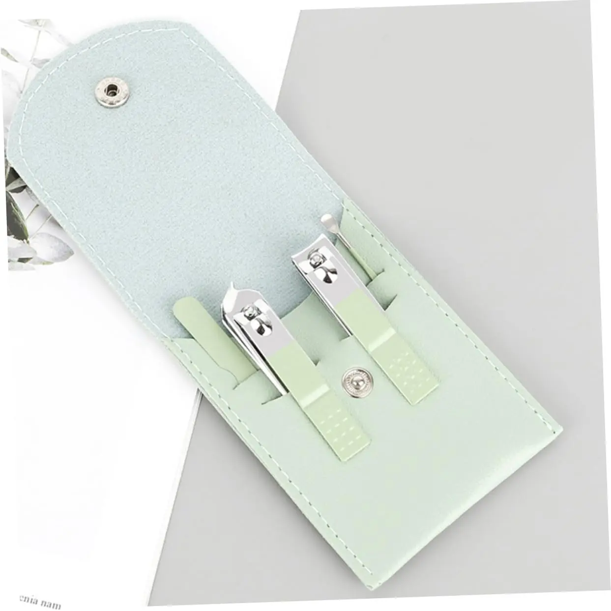 4-Piece Nail Care Manicure & Pedicure Kit, Including Nail Clippers, Toenail Clippers, and Cuticle Cutters