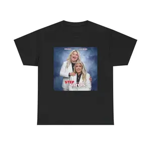 Druski and Erika Kirk Step Sister Graphic Tee, Funny Shirt